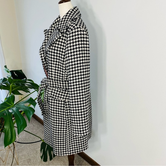 Kate Spade belted houndstooth jacket - Picture 5 of 13